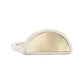 One Half Ring - Honey Mother of Pearl, Sterling Silver