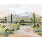 Desert Rain Horizontal Canvas Print