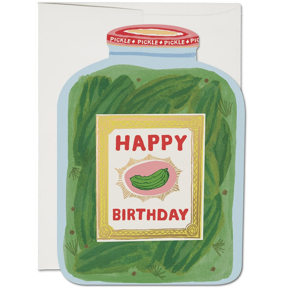 Pickle Birthday Card