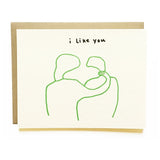 I Like You Card