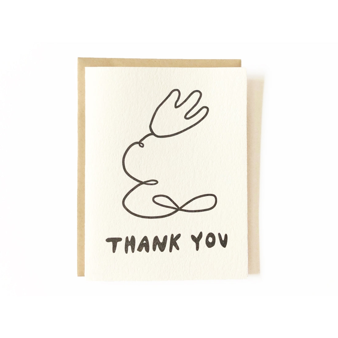 Flower Thanks Card