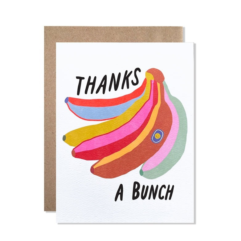 Thank You a Bunch Card