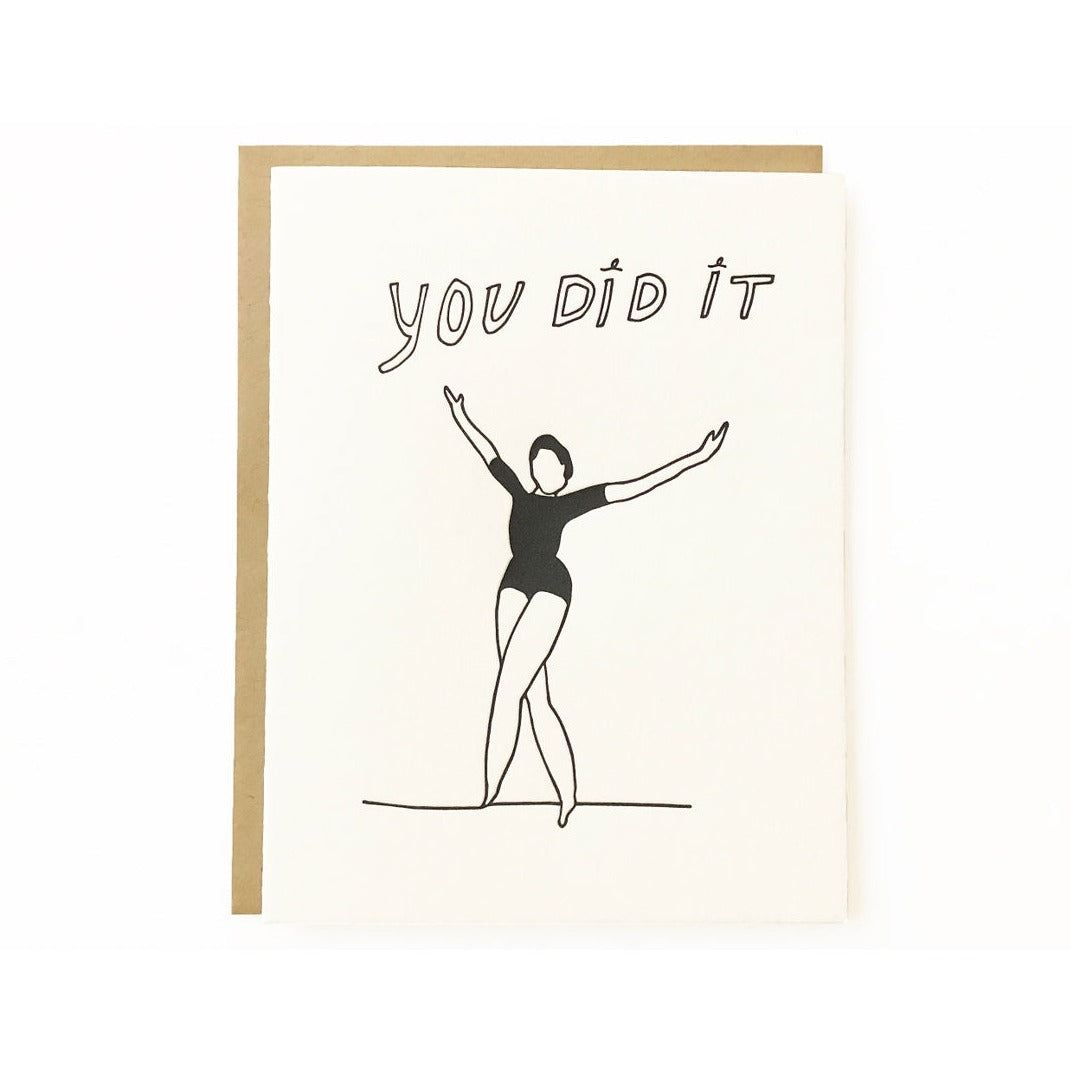 You Did It Card