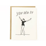 You Did It Card
