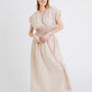 Granada Dress - Bronze Stripe