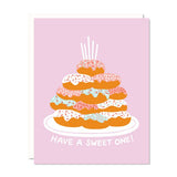 Sweet One Card