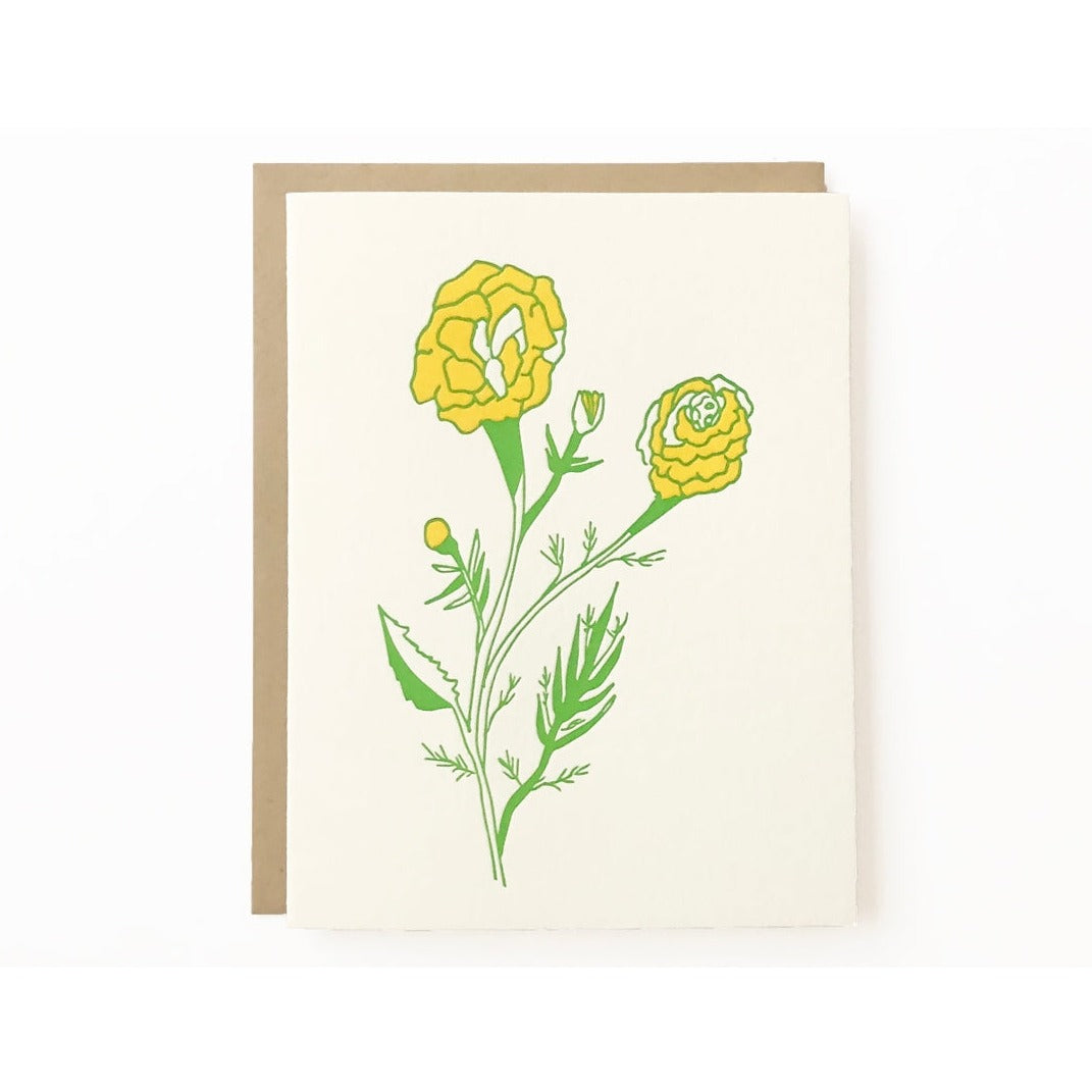 Marigolds Card