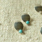 Sterling Descent Earrings - Turquoise