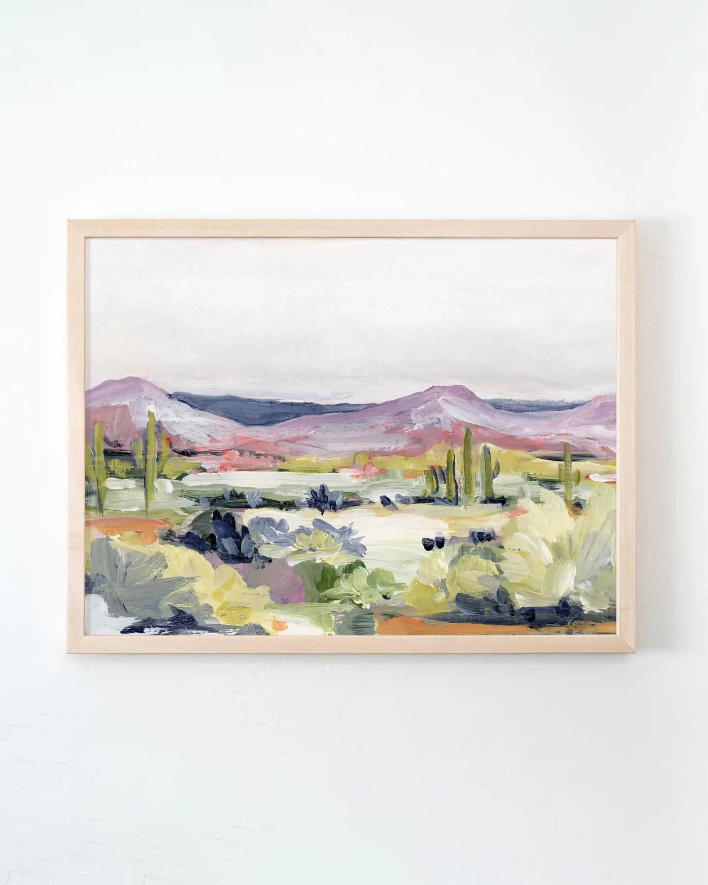 Desert Flora Horizontal Canvas Print