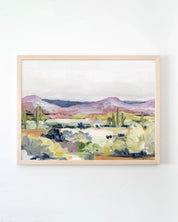 Desert Flora Horizontal Canvas Print