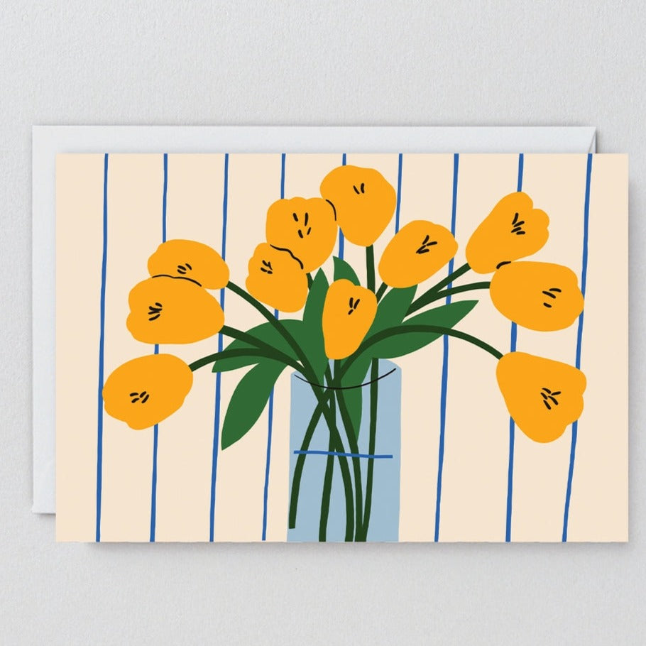 Tulips Art Card