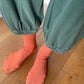 Tangerine Her Socks