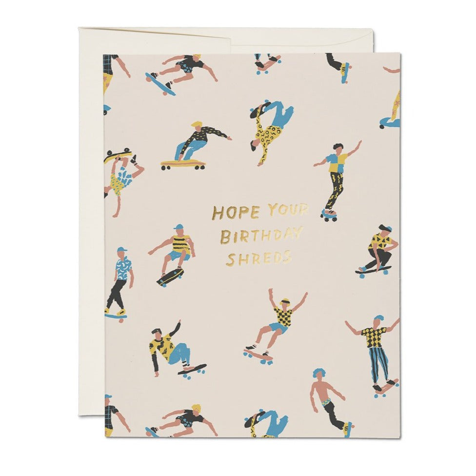 Hope Your Birthday Shreds Card