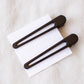 Triangle Hair Clip - Black