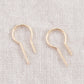 Teeny Tiny Latch Earrings - Gold Fill