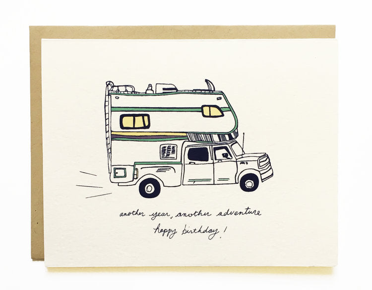 Another Year, Another Adventure Card