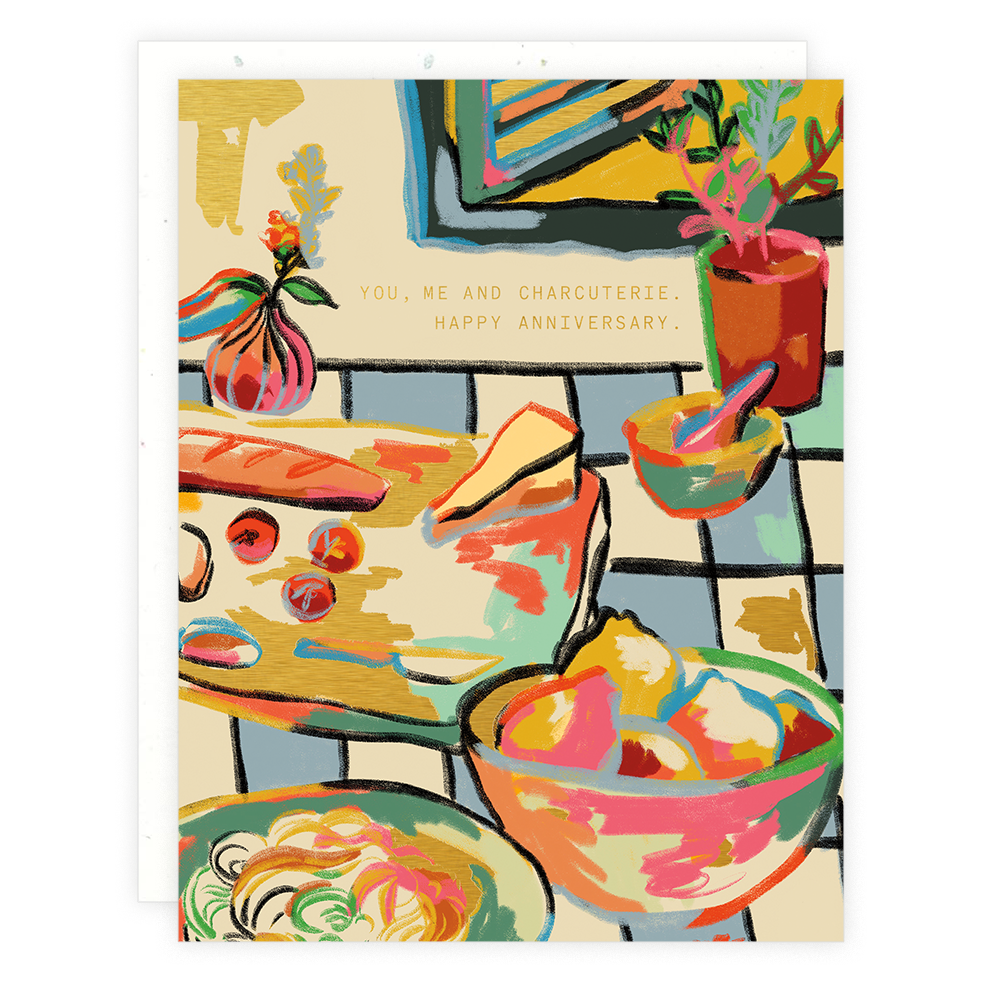 Charcuterie Anniversary Card