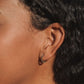 Lil Vesper Hoops - Silver