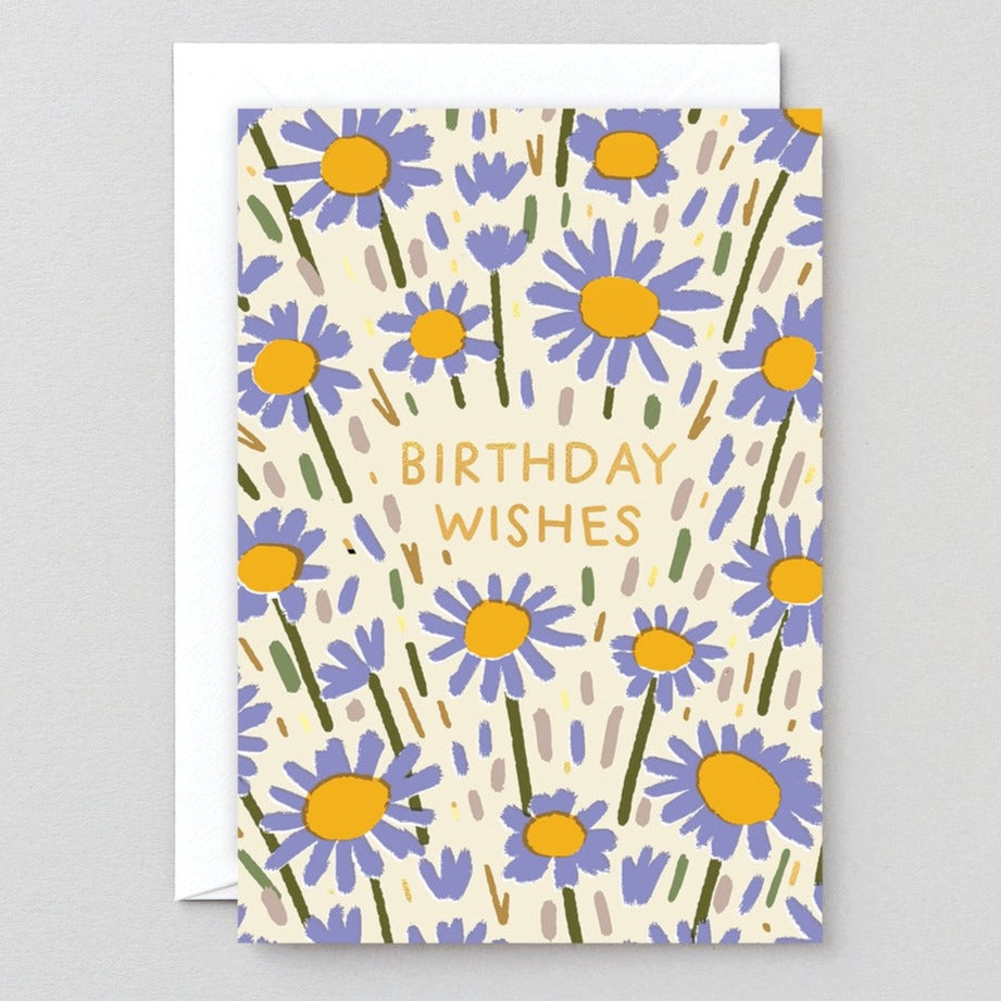 Flower Field Birthday Card