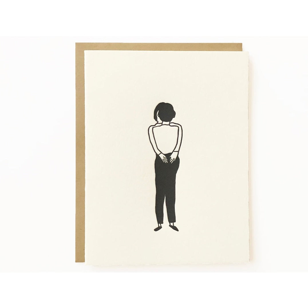 Hands Where I Can Feel Them Card