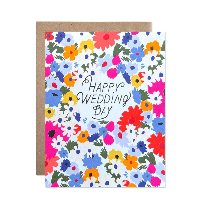 Happy Wedding Day Marthas Garden Card