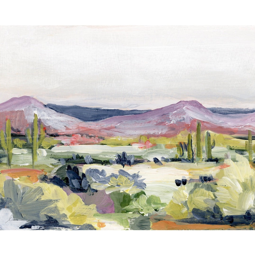 Desert Flora Horizontal Canvas Print